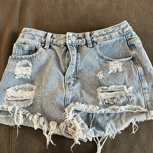 Jean shorts
